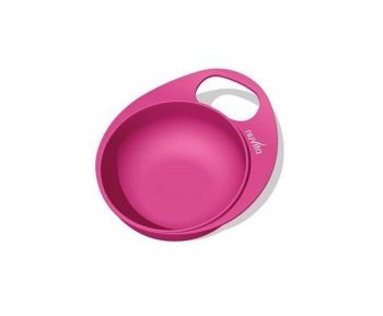 Купить детскую тарелку NUVITA Easy Eating глубокая 2шт. розовая (NV8431Pink) | Фото 1