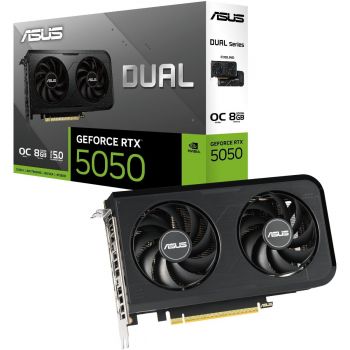 Відеокарта ASUS GeForce RTX 5050 8 GB GDDR6 (90YV0N72-M0NA00) Відеокарта ASUS GeForce RTX 5050 8 GB GDDR6 (90YV0N72-M0NA00) | Фото 1