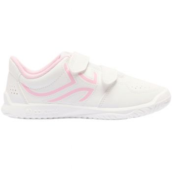 Кросівки дитячі для тенісу Decathlon TS100 8351659 38 біло-рожеві (2005046_Decathlon) Кросівки дитячі для тенісу Decathlon TS100 8351659 38 біло-рожеві (2005046_Decathlon) | Фото 1