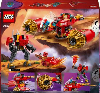 Купить конструктор Конструктор LEGO NINJAGO Штормовий робот-вершник Кая (71830) | Фото 10