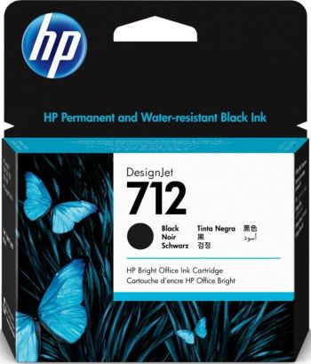 Купить расходный материал для принтеров HP No.712 DesignJet Т230/Т630 Black 80ml (3ED71A) | Фото 1