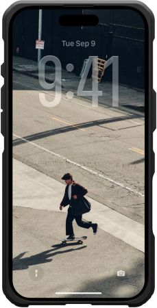 Чохол UAG для Phone  Air Metropolis LT Magsafe Kevlar Black (114520113940) | Фото 1