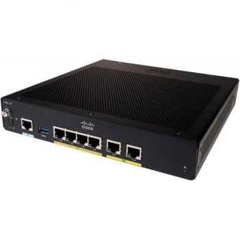 Маршрутизатор Cisco 900 Series Integrated Services Routers (C921-4P) | Фото 1