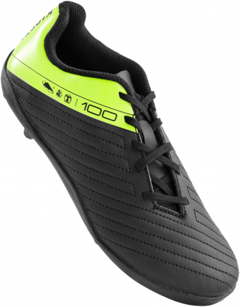 Бутси дитячі Kipsta Agility 100 FG 8766040 37 чорно-жовті (4659800_Kipsta) | Фото 6