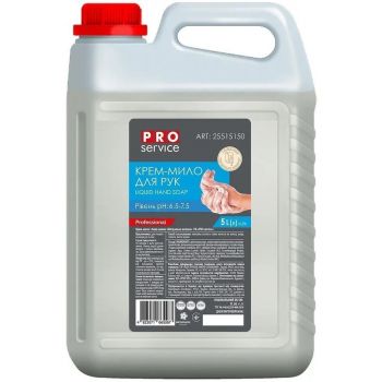 Купить мыло Крем-мило Pro service з бальзамом «Мигдальне Молоко», 5л (4823071665567) | Фото 1