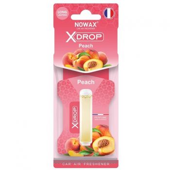 Ароматизатор повітря Nowax Целюлозний із капсулою X Drop – Peach (NX00058) | Фото 1