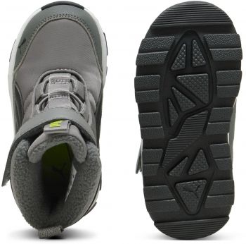 Черевики дитячі Puma Evolve Boot Ac+ Inf 392646-08 20 (4 UK) сірі (4069156852433) | Фото 4