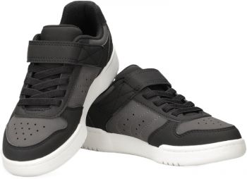 Кеди низькі підліткові для хлопчиків Skechers Quick Street 405652L BLK 33.5 (2 US) чорний(KK3648-20) Кеди низькі підліткові для хлопчиків Skechers Quick Street 405652L BLK 33.5 (2 US) чорний(KK3648-20) | Фото 4