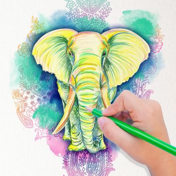 Купити кольорові олівці Кольорові олівці Cra-Z-Art 36 шт (10438CRA) | Фото 3