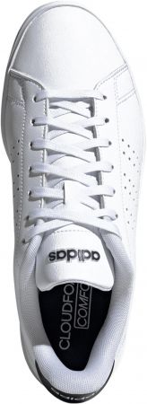 Кеди чоловічі Adidas Advantage 2.0 IF1661 40 (6,5 UK) білі/чорні | Фото 11