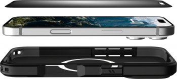 Захисна плівка анти-шпигун UAG для Apple iPhone 16 Pro, Removable Privacy, Glass - Tint (14436811NA) Захисна плівка анти-шпигун UAG для Apple iPhone 16 Pro, Removable Privacy, Glass - Tint (14436811NA) | Фото 8