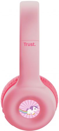 Навушники TRUST On-ear Nouna Kids Wireless Mic Pink (25274_TRUST) Навушники TRUST On-ear Nouna Kids Wireless Mic Pink (25274_TRUST) | Фото 2