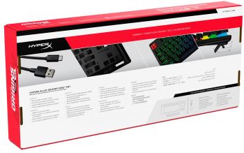 Ігрова клавіатура HyperX Alloy Origins Core PBT Red USB RGB EN/UA, Black (639N7AA) Ігрова клавіатура HyperX Alloy Origins Core PBT Red USB RGB EN/UA, Black (639N7AA) | Фото 9