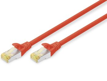 DIGITUS CAT 6a S-FTP, 1м, AWG 26/7 красного цвета (DK-1644-A-010/R) | Фото 1