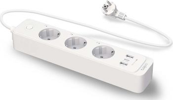 Розумний фільтр TP-LINK Tapo P300 N300 BT 10A 2300W 3xSchuko 2xUSB 3.0 PD QC3.0 | Фото 2