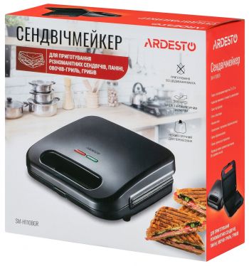 Купить бутербродницу Сендвічмейкер ARDESTO SM-H110BGR | Фото 1