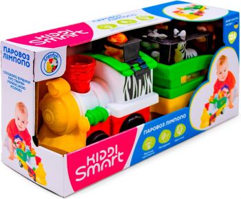 Ігровий набір Kiddi Smart - Паровоз Лімпопо (Світло, Українська) (63396) | Фото 6