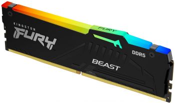 Купить оперативную память Пам'ять для ПК KINGSTON DDR5 32GB 6000 FURY Beast RGB (KF560C36BBE2A-32) | Фото 3