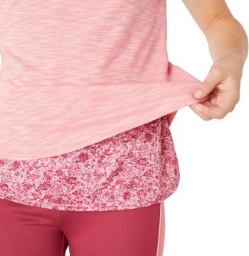 Футболка для дівчаток Domyos 500 2 в 1 8669235 14-15 р (160-66 см) рожева (4425706_Domyos) | Фото 3