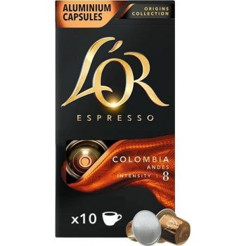 Кава L`OR капсули Espresso Colombia, 100% арабіка , 10шт, Nespresso (8711000360613) | Фото 1