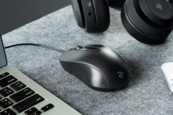 Купить мышь Миша 2Е MF160 USB Black (2E-MF160UB) | Фото 6