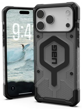 Чохол UAG для iPhone 17 Pro Max Pathfinder Clear MagSafe Ash/Black (114552113140) | Фото 8