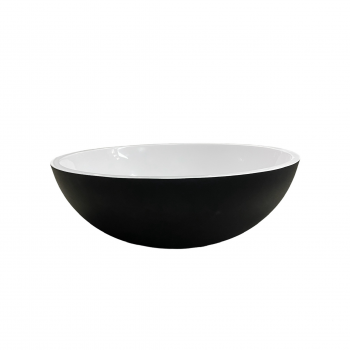 Раковина Adamant Kreis 420х150мм чорно-біла (100003873) Купить раковину Раковина Adamant Kreis 420х150мм чорно-біла (100003873) | Фото 2