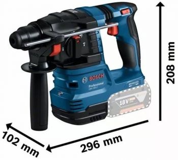 Перфоратор BOSCH GBH 185-LI акумуляторний 18В без АКБ (0.611.924.020) | Фото 8