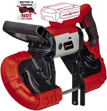 Пила стрічкова акумуляторна EINHELL TE-MB 18/127 Li, 18В (без АКБ та ЗП), (4504216) Пила стрічкова акумуляторна EINHELL TE-MB 18/127 Li, 18В (без АКБ та ЗП), (4504216) | Фото 3