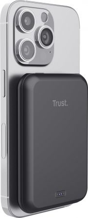 Портативний зарядний пристрій TRUST Magnetic WL 5000 mAh Black (24877) Портативний зарядний пристрій TRUST Magnetic WL 5000 mAh Black (24877) | Фото 10