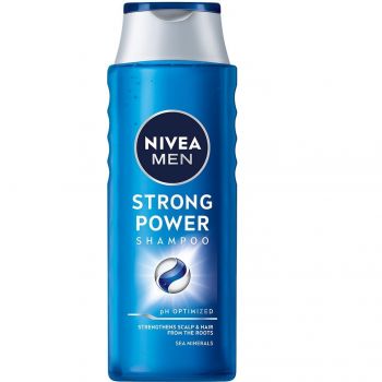 Купить шампунь для волос Шампунь NIVEA Men Strong power 400 мл (9005800328058) | Фото 1