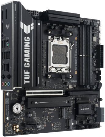 Материнська плата ASUS TUF GAMING B850M-E WIFI sAM5 B850 WiFi BT mATX (90MB1LS0-M0EAY0) Материнська плата ASUS TUF GAMING B850M-E WIFI sAM5 B850 WiFi BT mATX (90MB1LS0-M0EAY0) | Фото 1