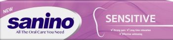 Зубна паста Sanino Sensitive Захист для чутливих зубів 90 мл (8690506545093) | Фото 2
