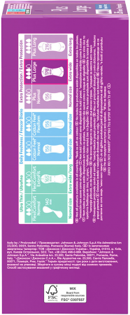 Щоденні гігієнічні прокладки Carefree Plus Large Fresh 36шт (3574661487656) | Фото 2