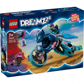 Конструктор LEGO DREAMZzz Котячий мотоцикл Зоуі (71479) | Фото 1