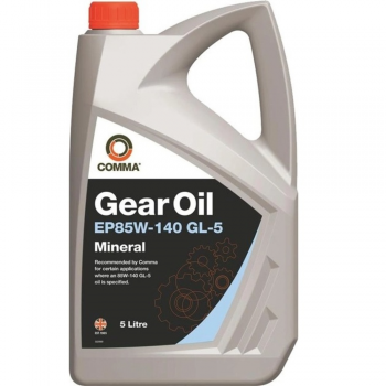 Олива трансмісійна Comma EP85W-140 GEAR OIL 5л (HMG5L) Олива трансмісійна Comma EP85W-140 GEAR OIL 5л (HMG5L) | Фото 1
