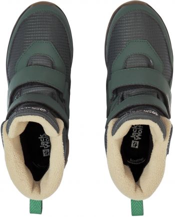 Черевики дитячі Jack Wolfskin Polar Bear-B Texapore Mid Vc K A62144_E0206 37 (4 UK) зелені | Фото 3