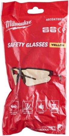 Окуляри захисні Milwaukee, протиоскольчасті (4932478927) | Фото 4