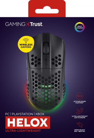 Ігрова миша TRUST GXT 929 Helox WL Black (25307_TRUST) Ігрова миша TRUST GXT 929 Helox WL Black (25307_TRUST) | Фото 6