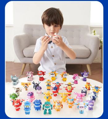 Ігрова фігурка-трансформер Super Wings Transform-a-Bots Джетт (Jett) (EU780010) | Фото 5