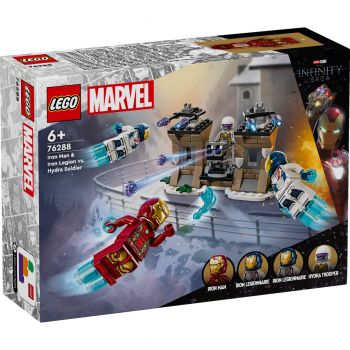 Купить конструктор Конструктор LEGO Super Heroes Marvel Залізна Людина і Залізний легіон проти солдата Гідри (76288) | Фото 1