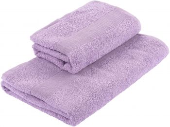 Рушник махровий ARDESTO Benefit, 50х90см, бузковий (ART2450LC) | Фото 2