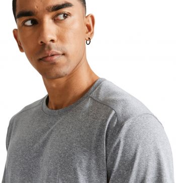 Футболка чоловіча для кардіофітнесу Domyos 100 повітропроникна 8601311 XL сіра (4108229_Domyos) | Фото 2