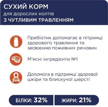 Сухий корм для дорослих котів Club 4 Paws Premium для чутливого травлення 2кг (B4640901) | Фото 4