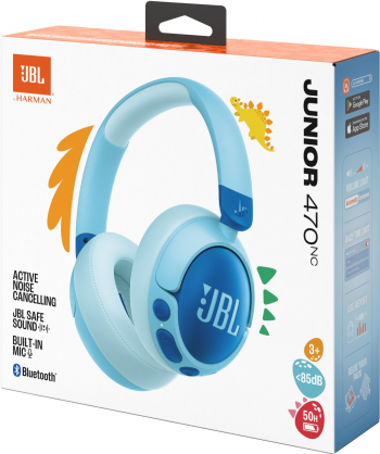 Навушники JBL JR470NC Blue (JBLJR470NCBLU) Навушники JBL JR470NC Blue (JBLJR470NCBLU) | Фото 7