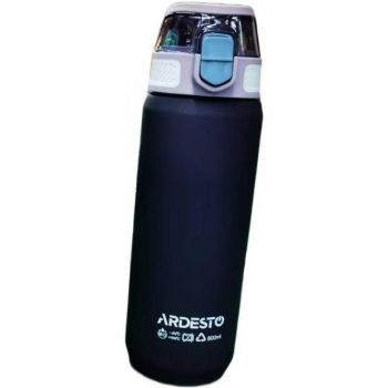 Купить термос и термокружку Пляшка для води ARDESTO Matte 800мл, фіолетовий (AR2281MG) | Фото 1