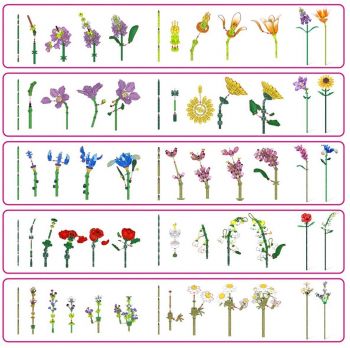 Конструктор у капсулі MAX S1 Садові Квіти (в асорт., в диспл.) (83184GQ1) | Фото 6