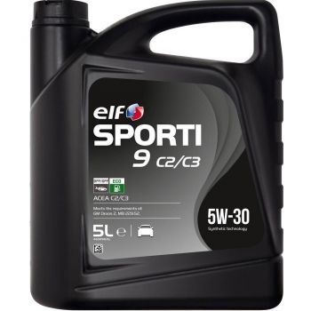 Олива моторна Elf Sporti 9 C2/C3 5W-30, 5л (41071120997) (214253) | Фото 1