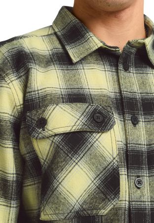 Сорочка чоловіча Jack Wolfskin Baja Flannel Shirt M A65028_T0326 S жовта/чорна (4064886563819) Сорочка чоловіча Jack Wolfskin Baja Flannel Shirt M A65028_T0326 S жовта/чорна (4064886563819) | Фото 4