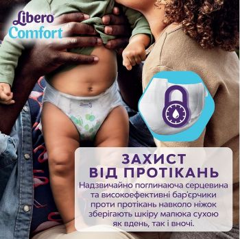 Підгузки LIBERO Comfort 6 (13-20 кг), 42 шт (7322541757049) | Фото 4